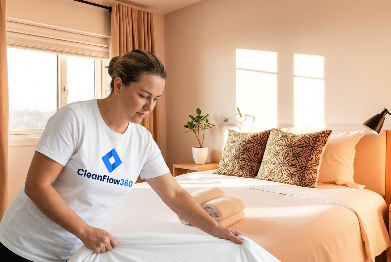 Luxury Airbnb property in Plano TX staged and guest-ready after professional turnover cleaning